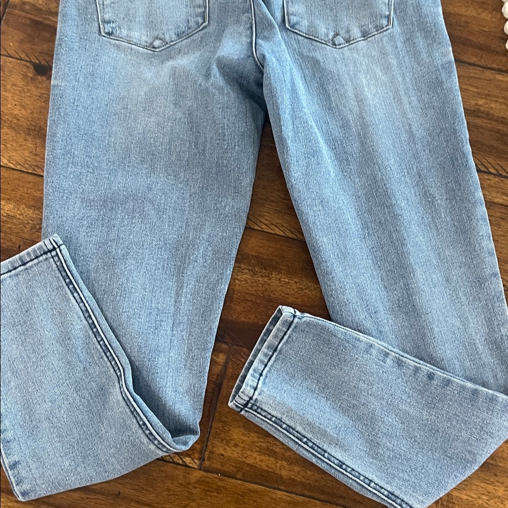 Democracy Ab Technology light wash blue denim size 6 - Picture 8 of 15
